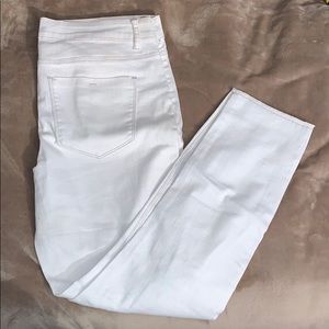 White Jeans- Blue Asphalt Brand